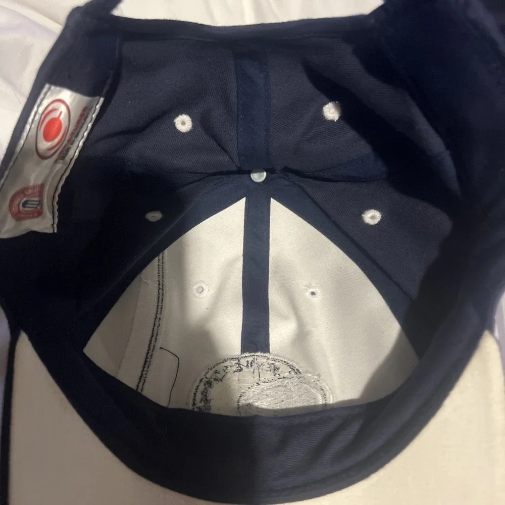 Penn State Cycling‎ Cap Nittany Lions Hat Blue Denim Embroidered One Size